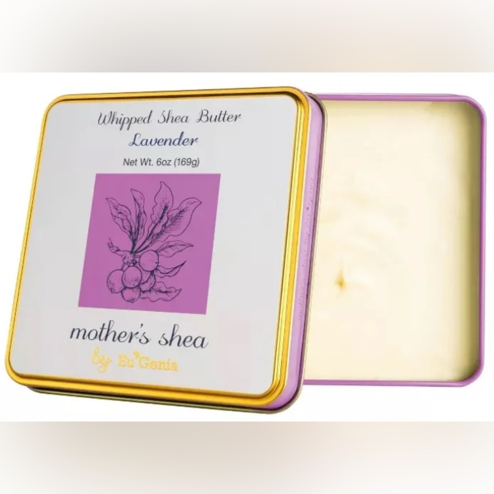 Mothers Shea Whipped Shea Butter by EuGenia - Lavender - 6 oz - Picture 3 of 7